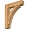 Ekena Millwork Thorton Block Rough Sawn Bracket, Western Red Cedar, 6"W x 32"D x 36"H BKT06X32X36THR05RWR - alternate 1